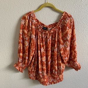 Boho Off The Shoulder Rachel Zoe Top 🌴